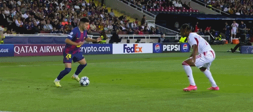 费尔明扣过, 从而完成了